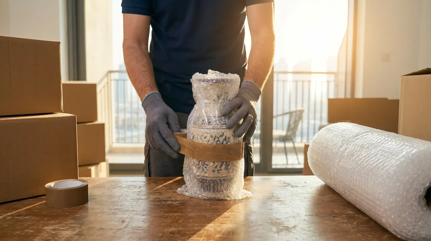 Expert Movers and Packers in Sharjah packing household items